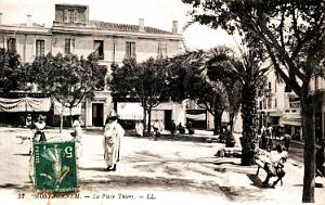 MOSTAGANEM - PLACE THIERS D
